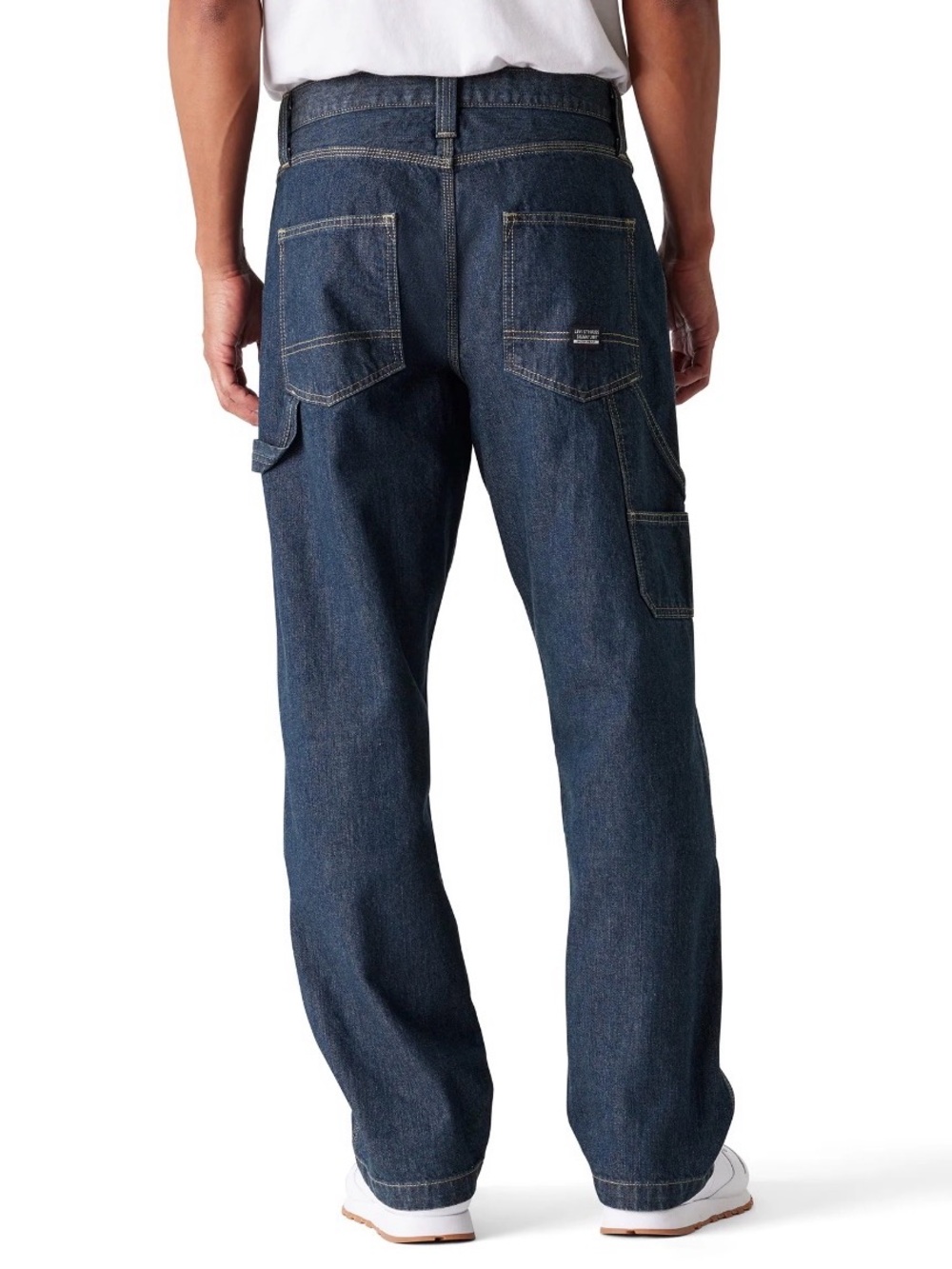 Men’s Levi Strauss Signature Workwear Carpenter Jeans 44x30 Dark Wash NWT - Picture 8 of 10